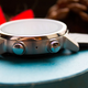 The Motorola M on the pusher is probably the most distinctive thing about the Moto 360's design.